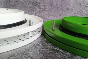 Перфорированный круглый диффузор TSK аналог Systemair